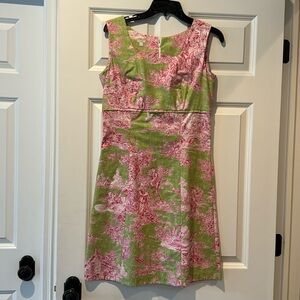 Fjall toile print dress